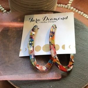 Stellar Designs Hoop Earrings